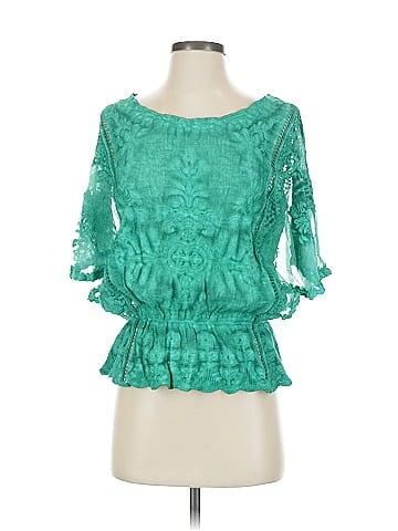 Democracy 3/4 Sleeve Blouse (view 1)