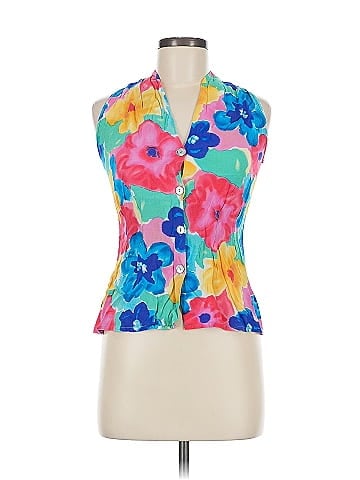 The Limited Sleeveless Button-Down Shirt (view 1)