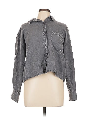 Primark Long Sleeve Button-Down Shirt (view 1)