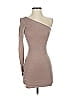 BCBGMAXAZRIA Solid Tan Cocktail Dress Size XXS - photo 1
