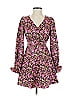 Vero Moda Floral Pink Cocktail Dress Size XS - photo 1