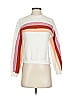Faherty 100% Cotton Color Block White Ivory Pullover Sweater Size XXS - photo 1