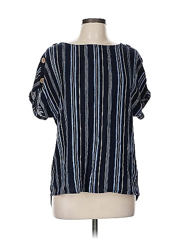 Ellen Tracy Short Sleeve Blouse (view 1)