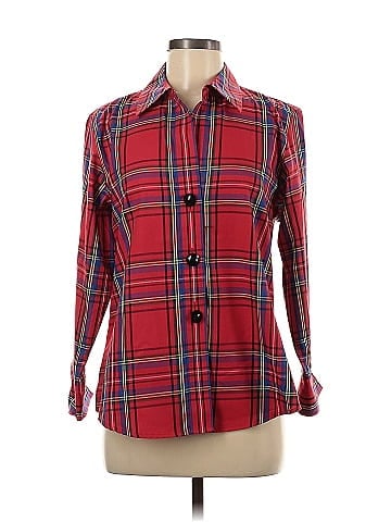 Foxcroft Long Sleeve Button-Down Shirt (view 1)