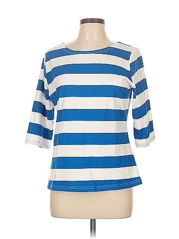Allegra K 3/4 Sleeve T-Shirt (view 1)
