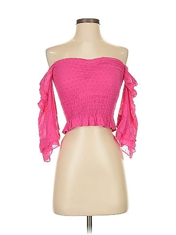 Blue Life 3/4 Sleeve Top (view 1)