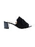 Karl Lagerfeld Paris Solid Black Heels Size 6 1/2 - photo 1