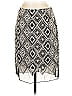 Worth New York Graphic Silver Casual Skirt Size 2 - photo 1
