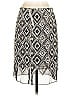 Worth New York Graphic Silver Casual Skirt Size 2 - photo 2