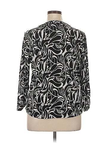 Adrienne Vittadini 3/4 Sleeve Blouse (view 2)