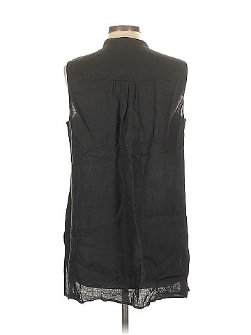 Eileen Fisher Sleeveless Button-Down Shirt (view 2)