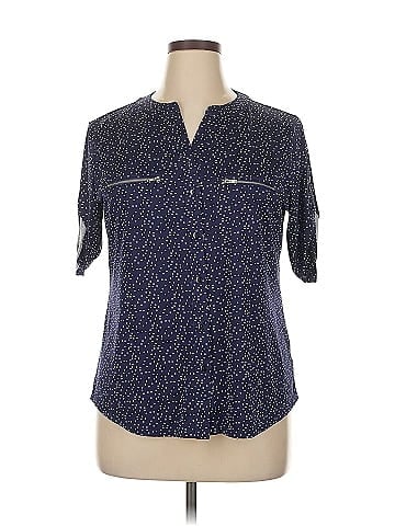 Blue Moon Short Sleeve Blouse (view 1)