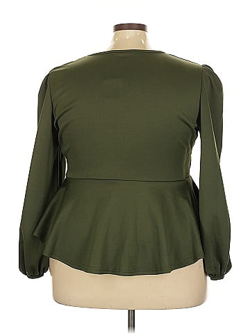 Ashley Stewart Long Sleeve Blouse (view 2)