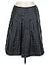 H&M 100% Polyester Argyle Gray Formal Skirt Size 10 - photo 1