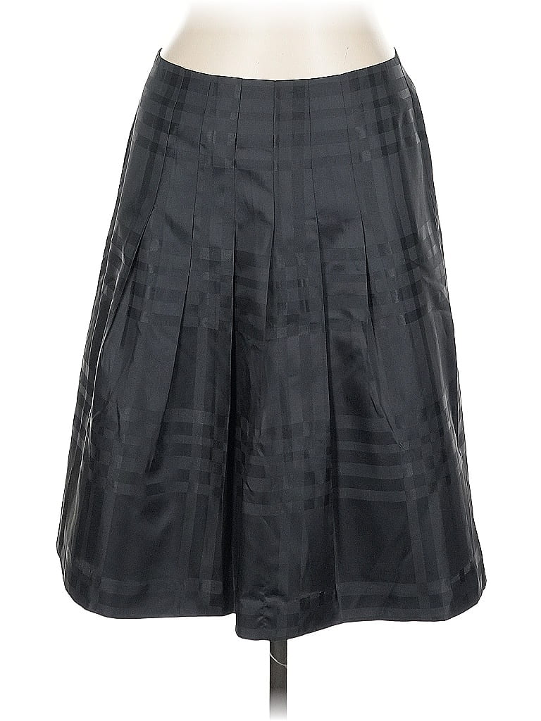 Pre-owned H&m Formal Skirt In Gray