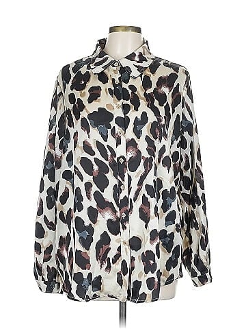Boohoo Long Sleeve Blouse (view 1)