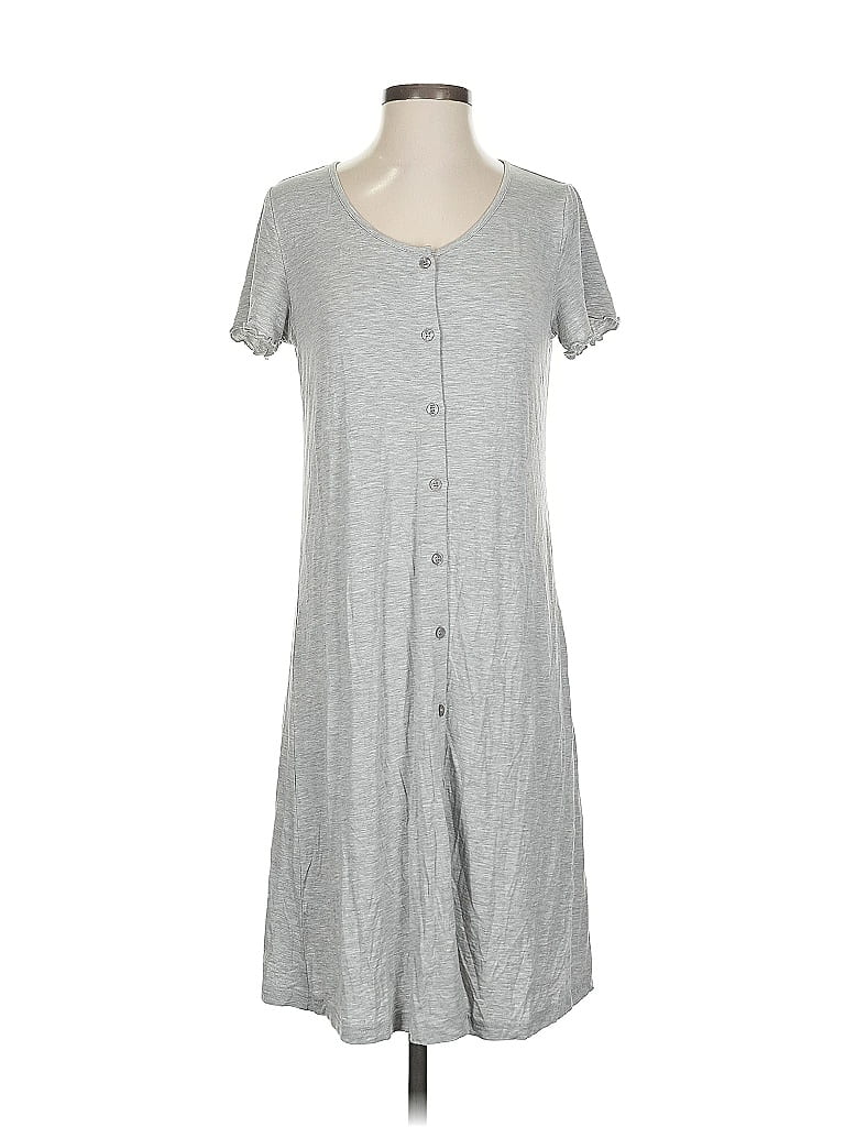 Pre-owned Ekouaer Casual Dress In Gray