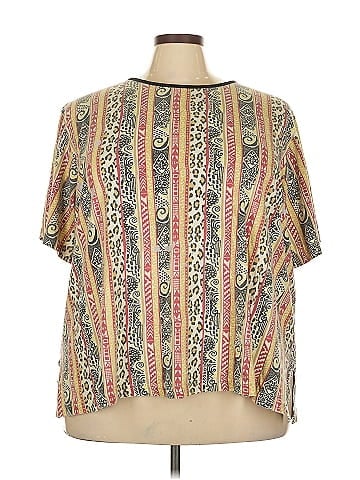 Liz & Me Short Sleeve Blouse (view 1)