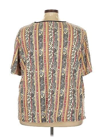 Liz & Me Short Sleeve Blouse (view 2)