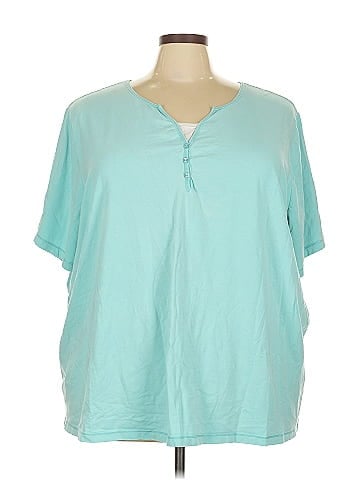 Liz & Me Short Sleeve Blouse (view 1)