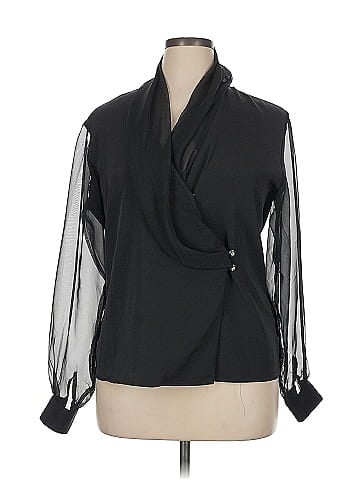 Notations Long Sleeve Blouse (view 1)