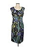 Connected Apparel Tropical Green Cocktail Dress Size 12 - photo 1