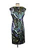 Connected Apparel Tropical Green Cocktail Dress Size 12 - photo 2