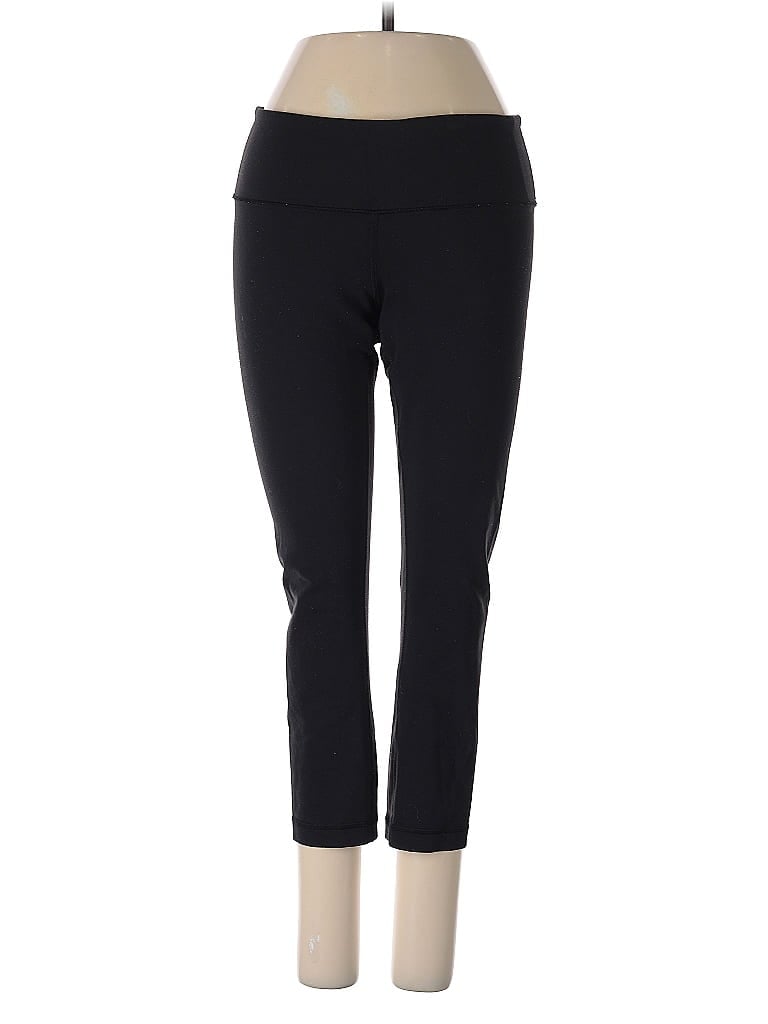 Pre-owned Lululemon Athletica Active Pants In Black