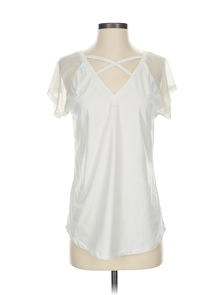 Marika Ivory Short Sleeve T-Shirt Size S - photo 1