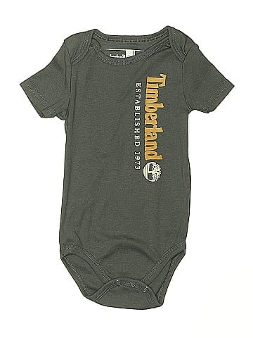 Timberland Short Sleeve Onesie (view 1)