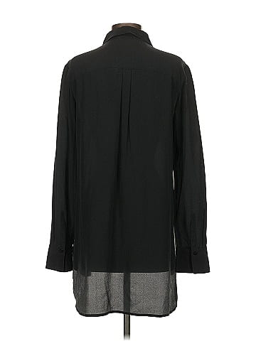 Eileen Fisher Long Sleeve Silk Top (view 2)
