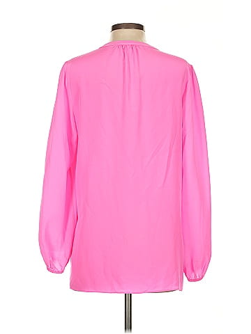 Lilly Pulitzer Long Sleeve Silk Top (view 2)