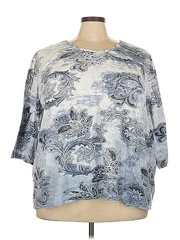 Catherines 3/4 Sleeve Blouse (view 1)
