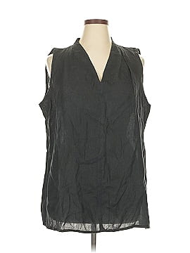 Flax Sleeveless Blouse