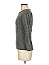 Lyssé Gray Long Sleeve Top Size M - photo 4