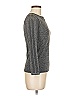 Lyssé Gray Long Sleeve Top Size M - photo 3