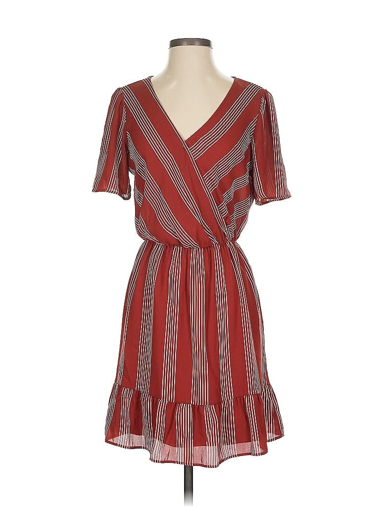 Pre-owned Mi Ami Casual Dress In Red