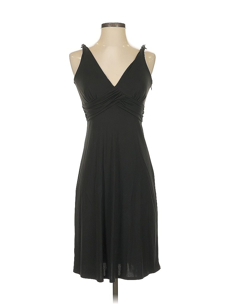 Pre-owned Ann Taylor Loft Cocktail Dress In Black