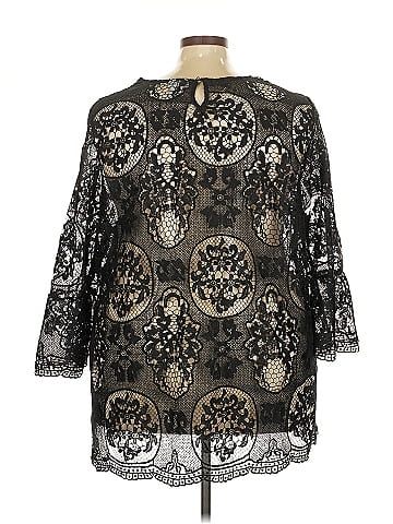 Catherines 3/4 Sleeve Blouse (view 2)