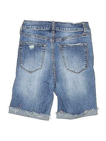Klique B Denim Shorts (view 2)