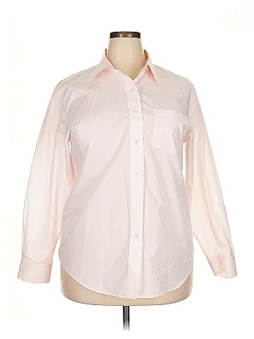 Foxcroft Long Sleeve Button-Down Shirt (view 1)