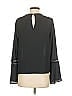 Rebecca Minkoff 100% Polyester Gray Long Sleeve Blouse Size S - photo 2