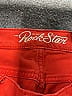Old Navy Color Block Red Jeans Size 2 - photo 4