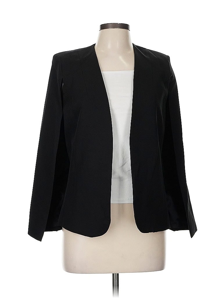 Pre-owned Unbranded Blazer Jacket In Black