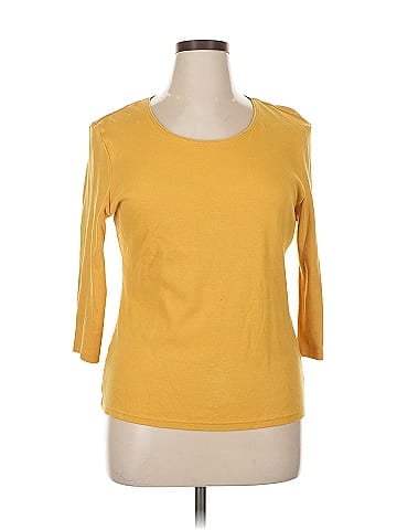 Karen Scott 3/4 Sleeve T-Shirt (view 1)