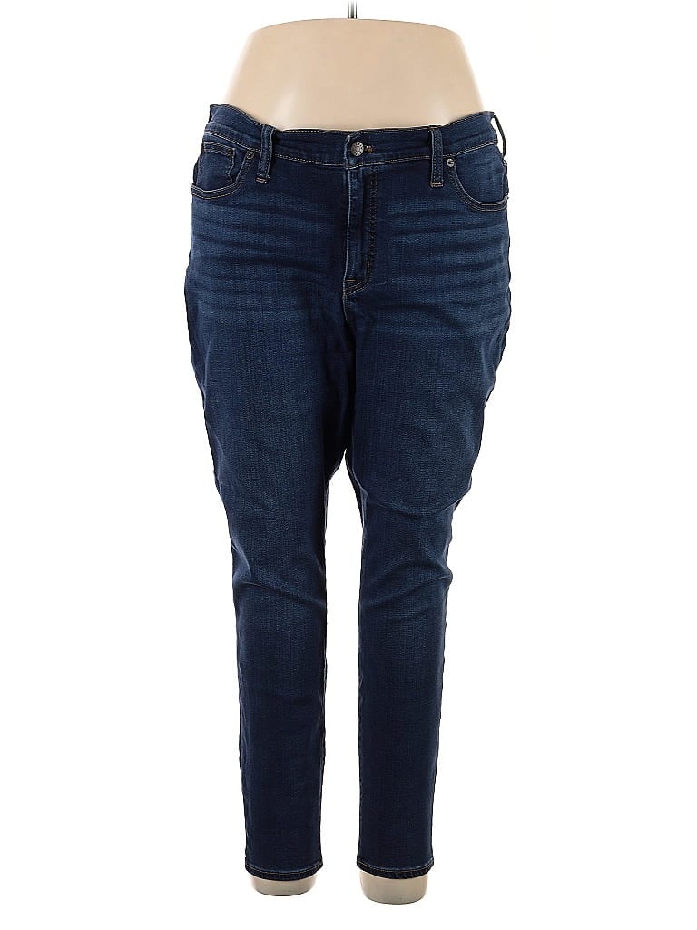 Pre-owned J.crew Factory Store Jeans In Blue