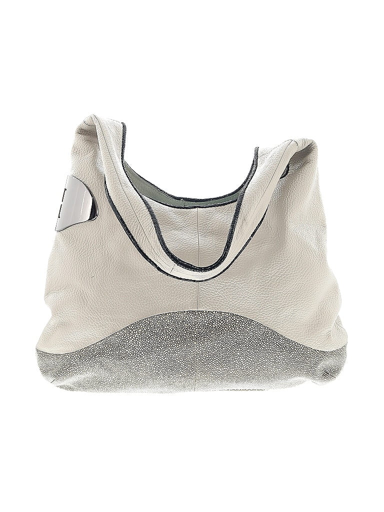 Halston Heritage Graphic Gray Ivory Hobo One size - photo 1