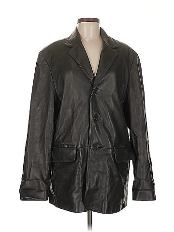 Wilsons Leather Trenchcoat (view 1)