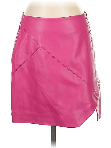 BCBGeneration Faux Leather Skirt (view 1)