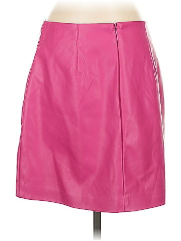 BCBGeneration Faux Leather Skirt (view 2)